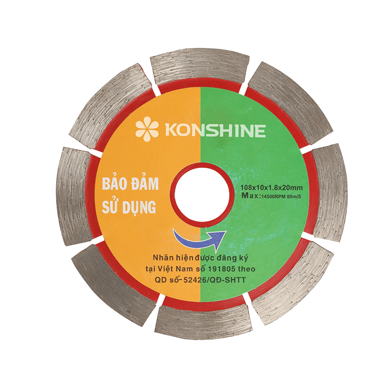 DIAMOND SEGMENTED CUTTING DISC